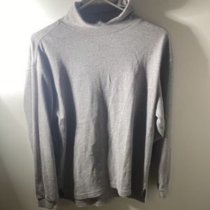 IZOD grey turtle neck Medium 100%Cotton Great Conditi